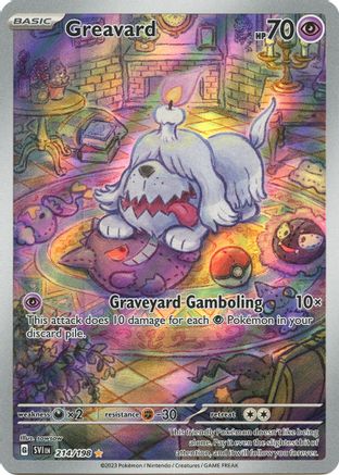 Greavard 214/198  - Holofoil - Illustration Rare