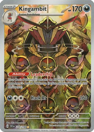 Kingambit 220/198  - Holofoil - Illustration Rare