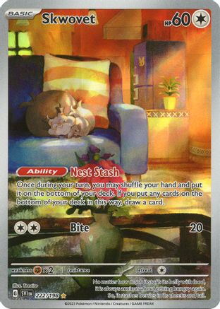 Skwovet 222/198  - Holofoil - Illustration Rare