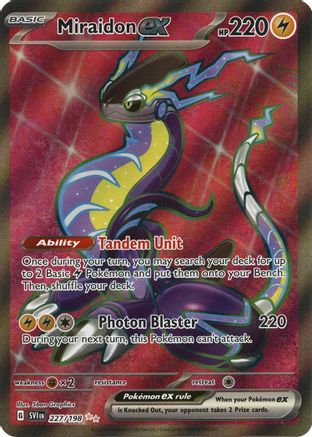Miraidon ex 227/198  - Holofoil - Ultra Rare