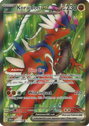Koraidon ex 231/198  - Holofoil - Ultra Rare
