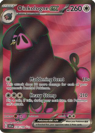 Oinkologne ex 234/198  - Holofoil - Ultra Rare