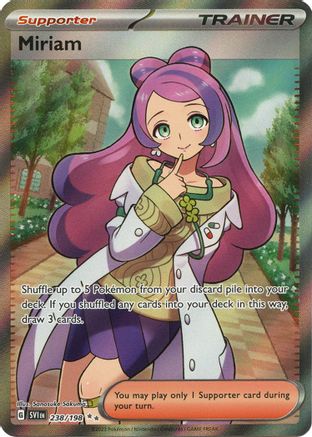 Miriam 238/198  - Holofoil - Ultra Rare