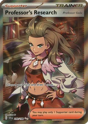 Professor's Research 240/198  - Holofoil - Ultra Rare
