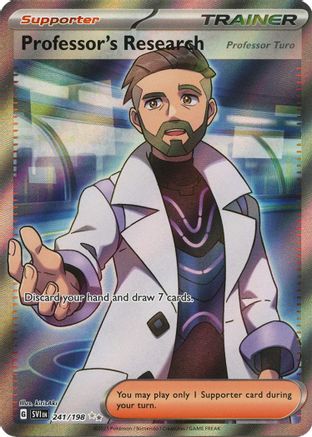 Professor's Research 241/198  - Holofoil - Ultra Rare