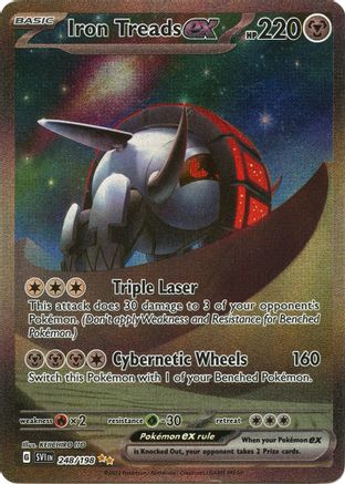 Iron Treads ex 248/198  - Holofoil - Special Illustration Rare