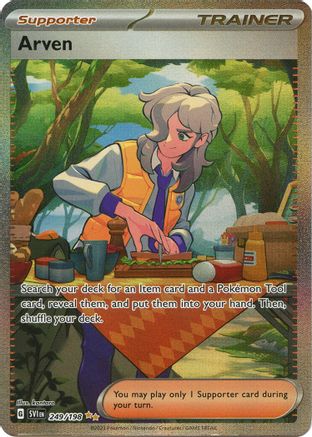 Arven 249/198  - Holofoil - Special Illustration Rare