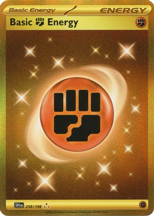 Basic Fighting Energy 258/198  - Holofoil - Hyper Rare