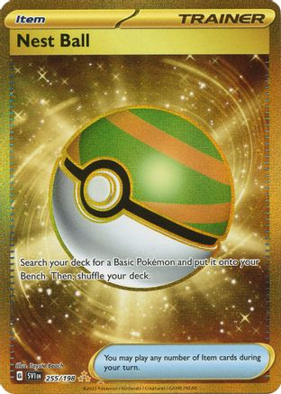 Nest Ball 255/198  - Holofoil - Hyper Rare