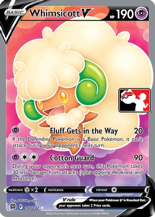 Whimsicott V - 160/172/172  - Holofoil - Promo