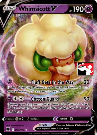 Whimsicott V - 160/172/172  - Holofoil - Promo