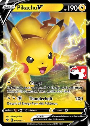 Pikachu V  - Holofoil - Ultra Rare