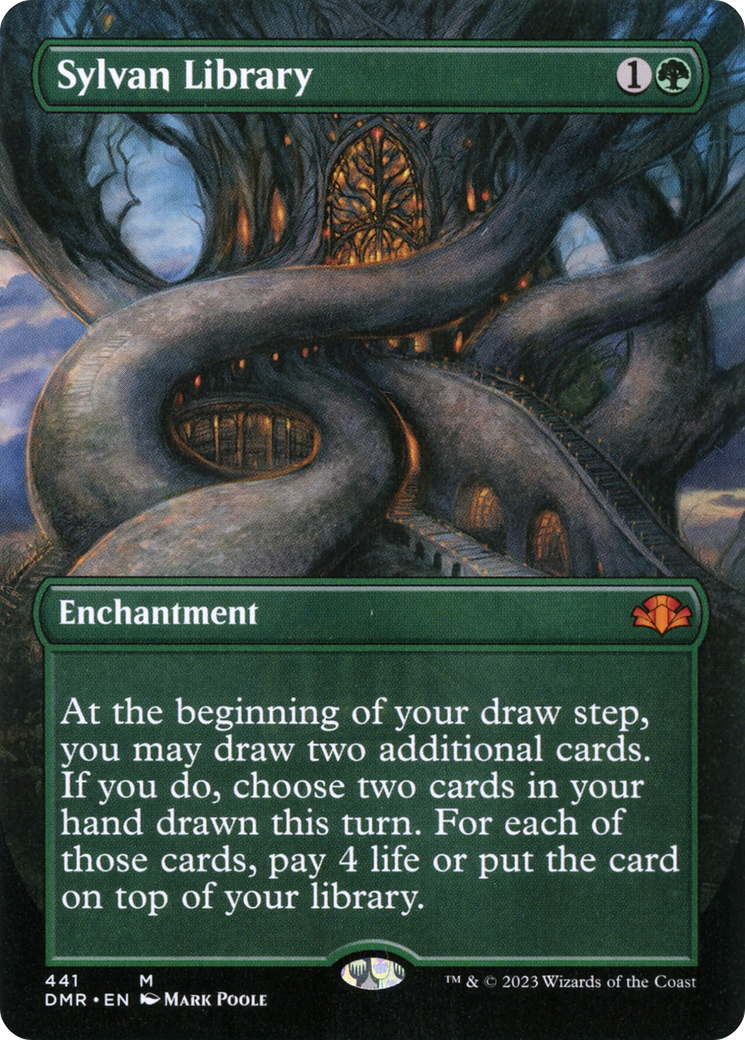 Bibliothèque Sylvan (Art alternatif sans frontières) [Dominaria Remastered] 