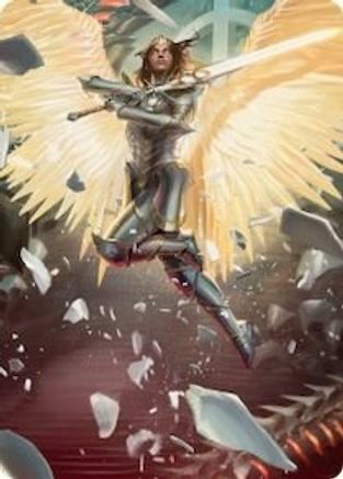 Archangel Elspeth Art Card (ASMOM-001) - Art Series: March of the Machine