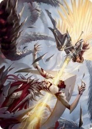 Elspeth's Smite Art Card (ASMOM-005) - Art Series: March of the Machine