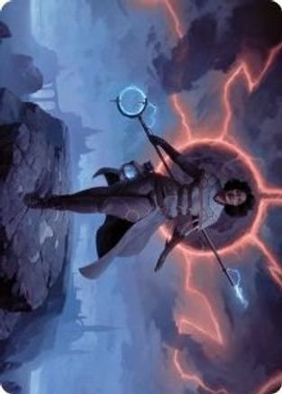Rona, Herald of Invasion Art Card (ASMOM-016) - Art Series: March of the Machine