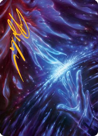Transcendent Message Art Card (Gold-Stamped Signature) (ASMOM-019) - Art Series: March of the Machine