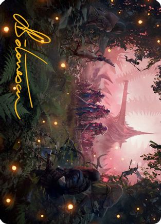 Invasion of Eldraine Art Card (Gold-Stamped Signature) (ASMOM-024) - Art Series: March of the Machine