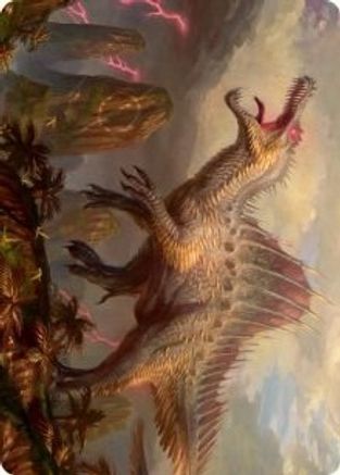 Etali, Primal Conqueror Art Card (ASMOM-031) - Art Series: March of the Machine
