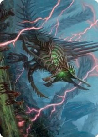 Etali, Primal Sickness Art Card (ASMOM-032) - Art Series: March of the Machine