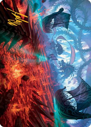Invasion of Kaldheim Art Card (Gold-Stamped Signature) (ASMOM-033) - Art Series: March of the Machine