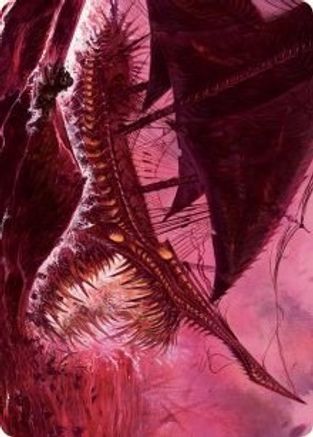 Marauding Dreadship Art Card (ASMOM-036) - Art Series: March of the Machine