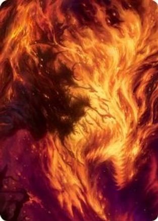 Stoke the Flames Art Card (ASMOM-038) - Art Series: March of the Machine