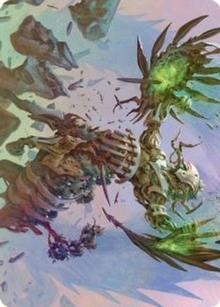 Botanical Brawler Art Card (ASMOM-043) - Art Series: March of the Machine