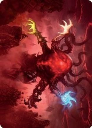 Omnath, Locus of All Art Card (51/81) (ASMOM-051) - Art Series: March of the Machine