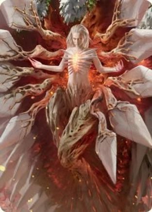 Wrenn and Realmbreaker Art Card (ASMOM-056) - Art Series: March of the Machine