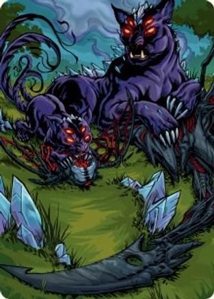 Lurrus of the Dream-Den Art Card (ASMOM-081) - Art Series: March of the Machine