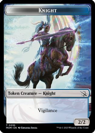 Knight Token (MOM-010) - March of the Machine