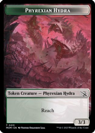 Phyrexian Hydra Token (0011) (MOM-011) - March of the Machine