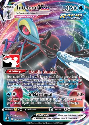 Inteleon VMAX  - Holofoil - Ultra Rare