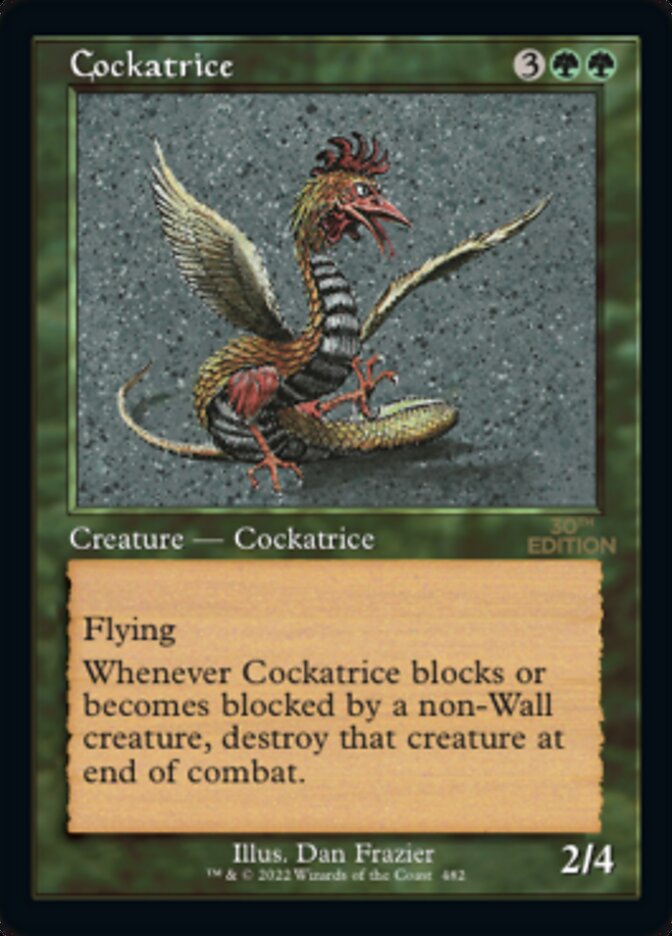 Cockatrice (Rétro) [Édition 30e anniversaire] 