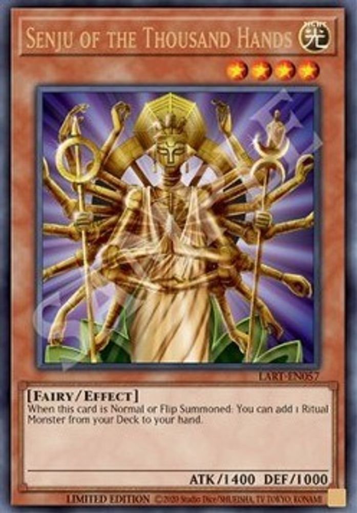 Senju of the Thousand Hands (LART-EN057) - Ultra Rare