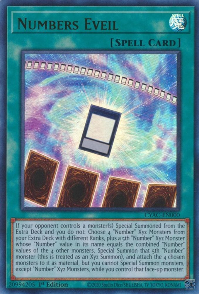 Numbers Eveil (CYAC-EN000) - Ultra Rare