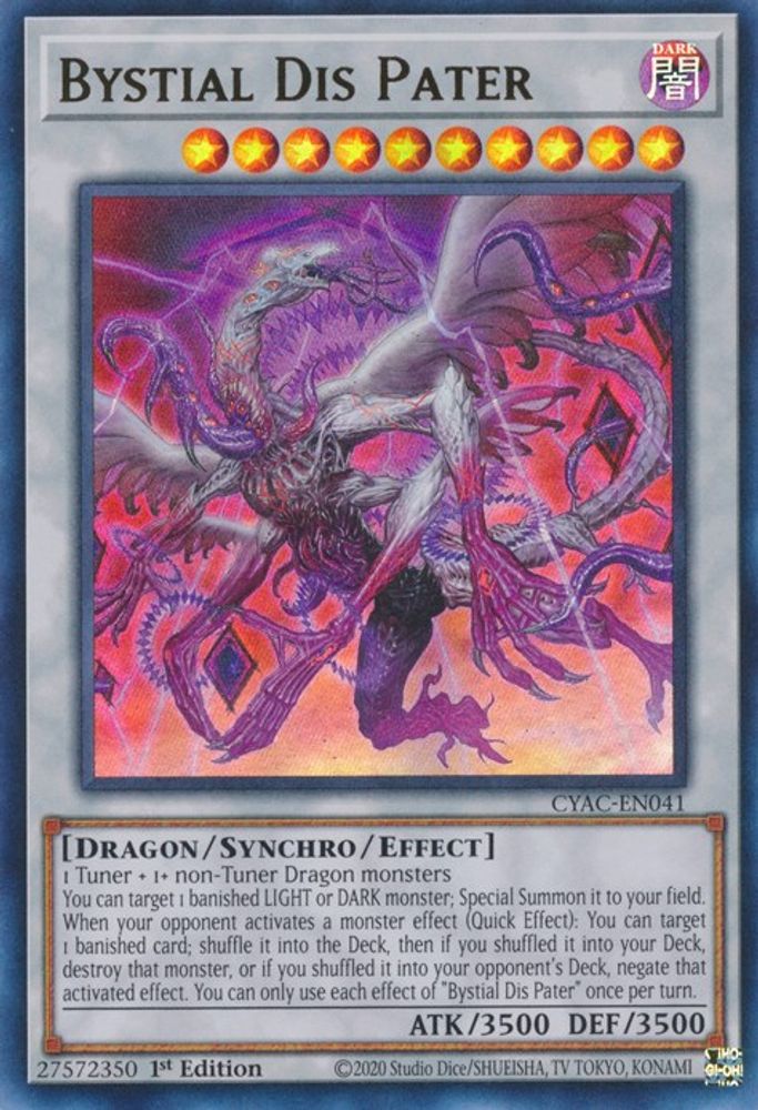 Bystial Dis Pater (CYAC-EN041) - Ultra Rare