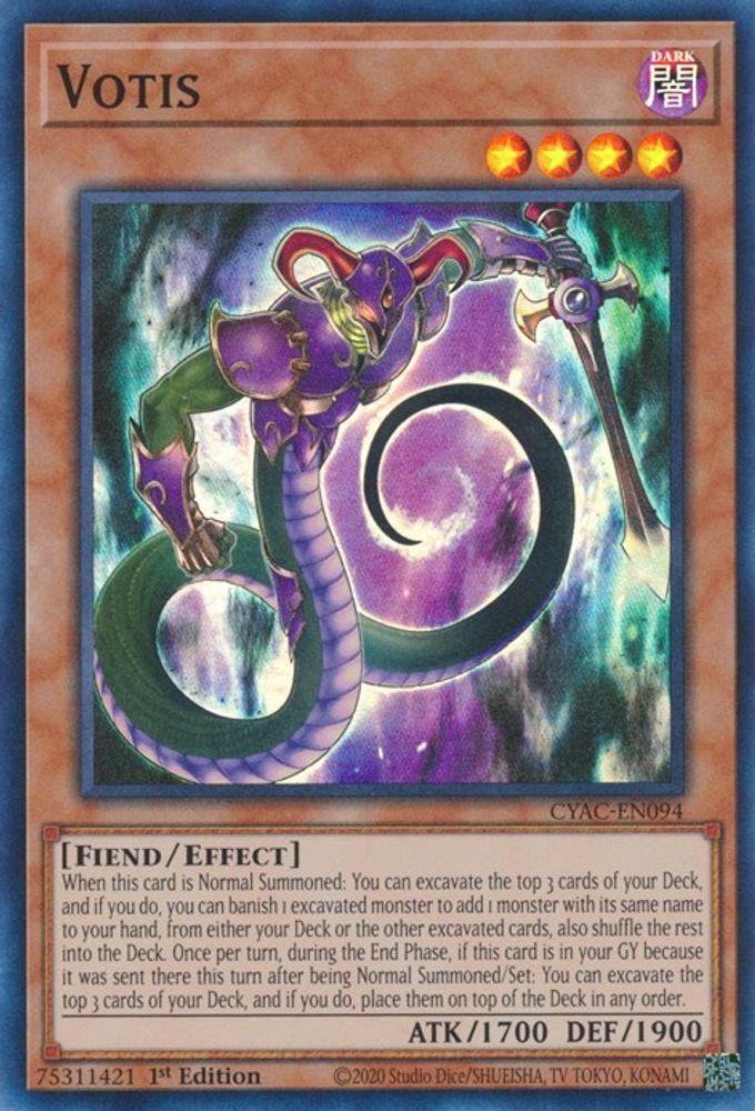 Votis (CYAC-EN094) - Super Rare