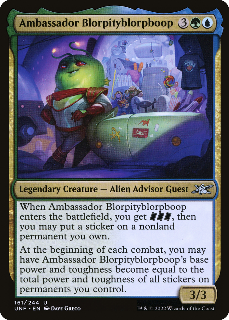 Ambassadeur Blorpityblorpboop [Infini] 