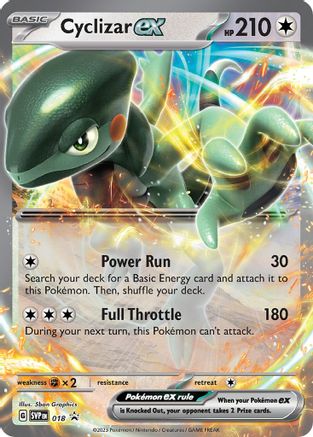 Cyclizar ex 018  - Holofoil - Promo