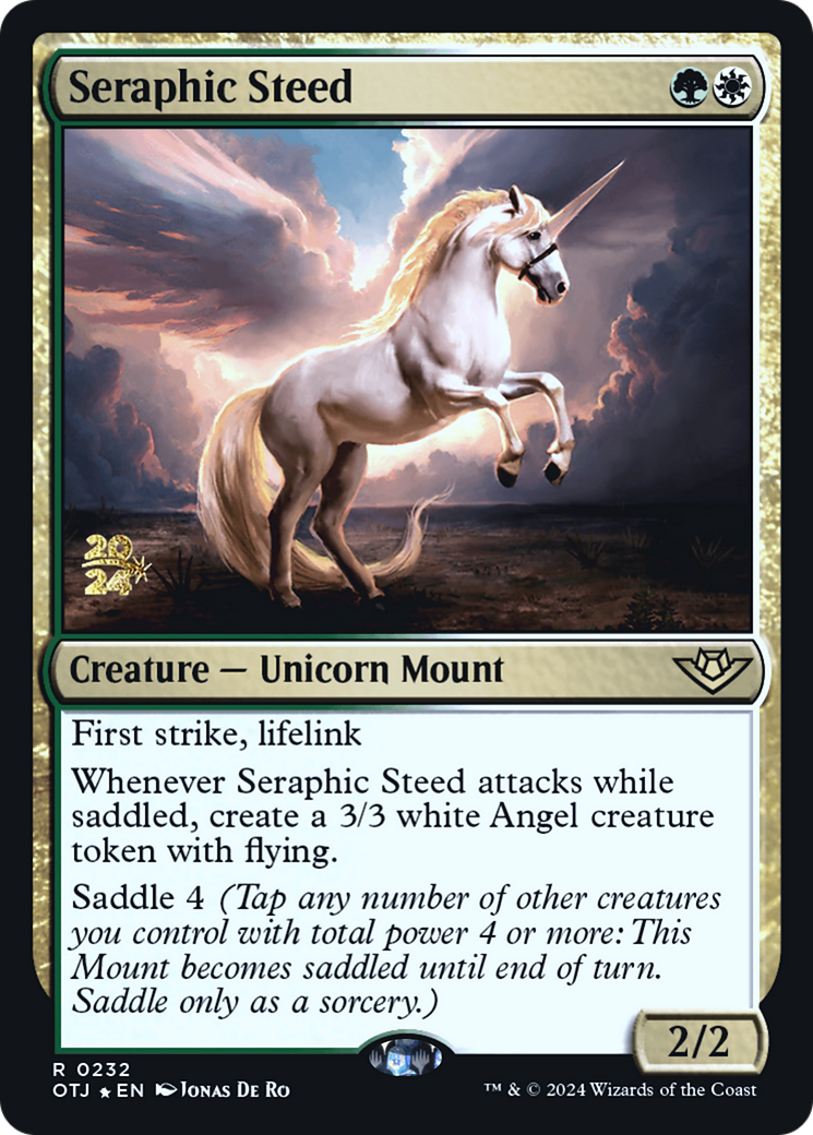 Seraphic Steed [Promotions avant-première des Hors-la-loi de Thunder Junction] 
