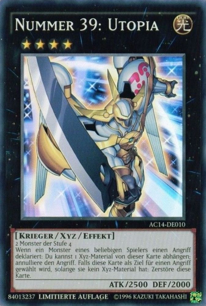 Number 39: Utopia (German) - "Nummer 39: Utopia" (AC14-DE010) - Super Rare