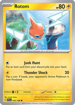 Rotom (Cosmos Holo) 070/198  - Holofoil - Promo
