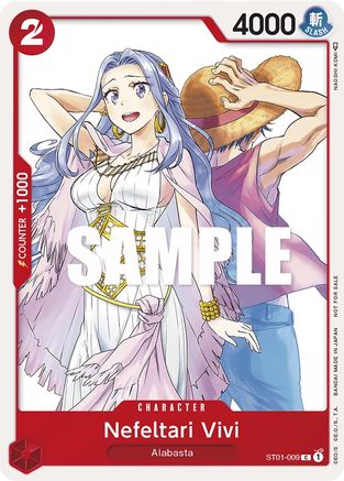 Nefeltari Vivi (OP-03 Pre-Release Tournament) [Participant] (ST01-009) - Promo