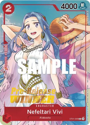Nefeltari Vivi (OP-03 Pre-Release Tournament) [Winner] (ST01-009) - Promo