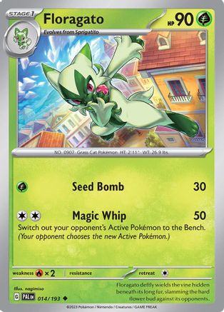 Floragato 014/193  - Uncommon