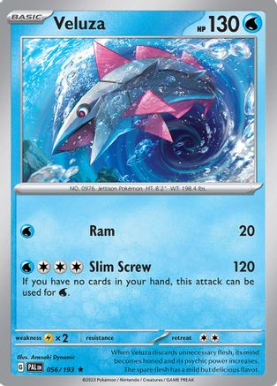 Veluza 056/193  - Holofoil - Rare