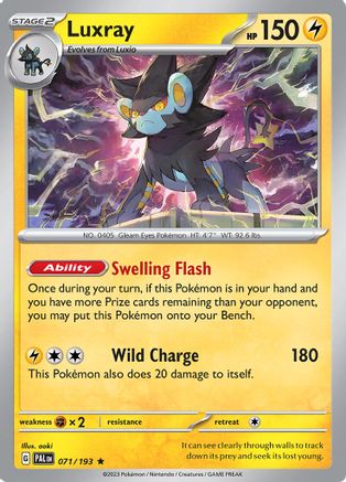 Luxray (071/193) [Écarlate et Violet : Paldea Evolved] 