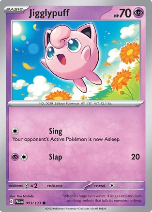 Jigglypuff 083  - Common